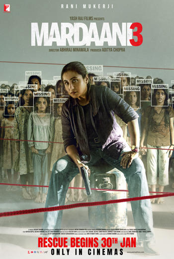 Mardaani 3 (Hindi w EST) - in theatres 01/30/2026